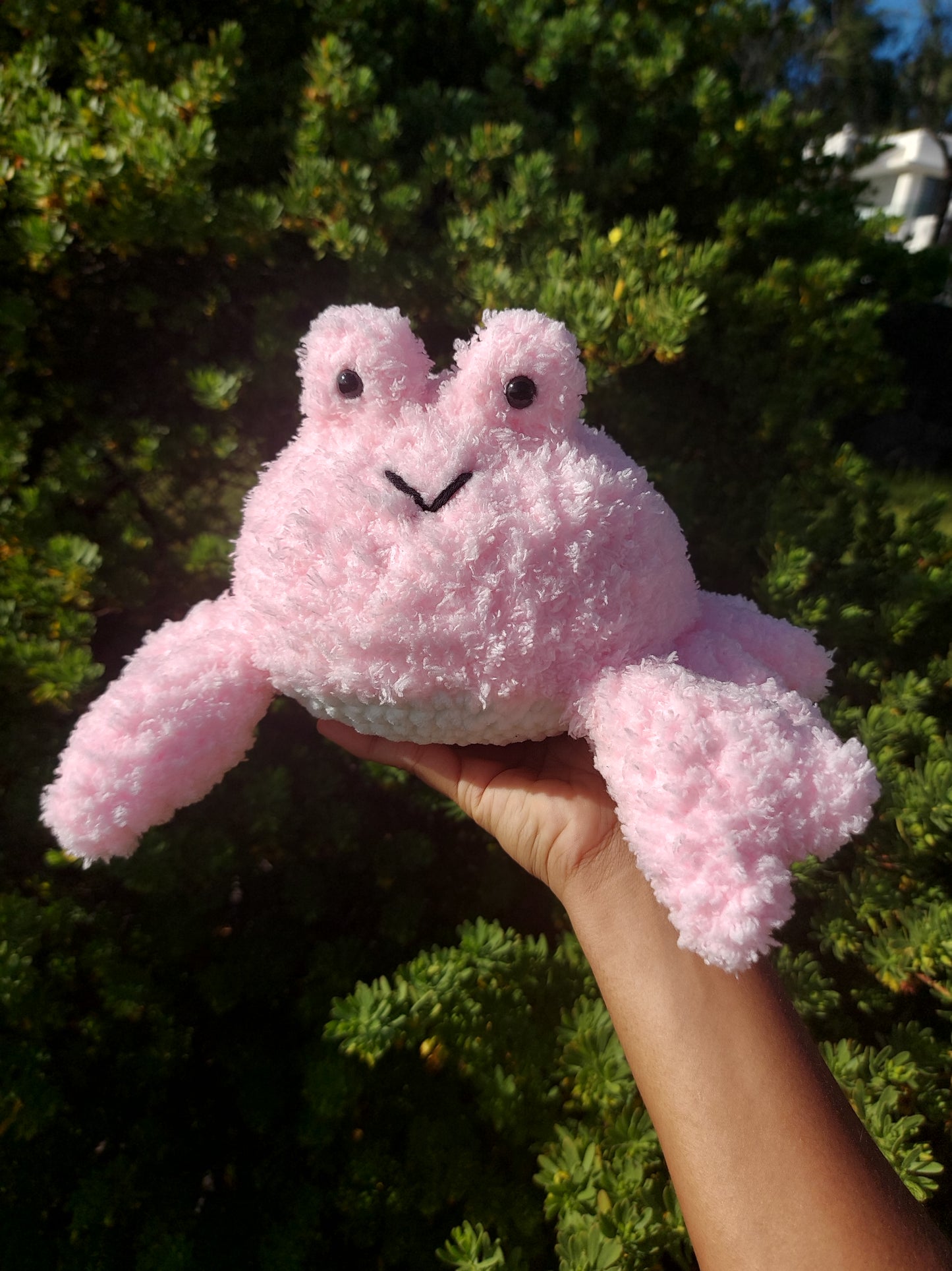 Peluche crabe fluffy